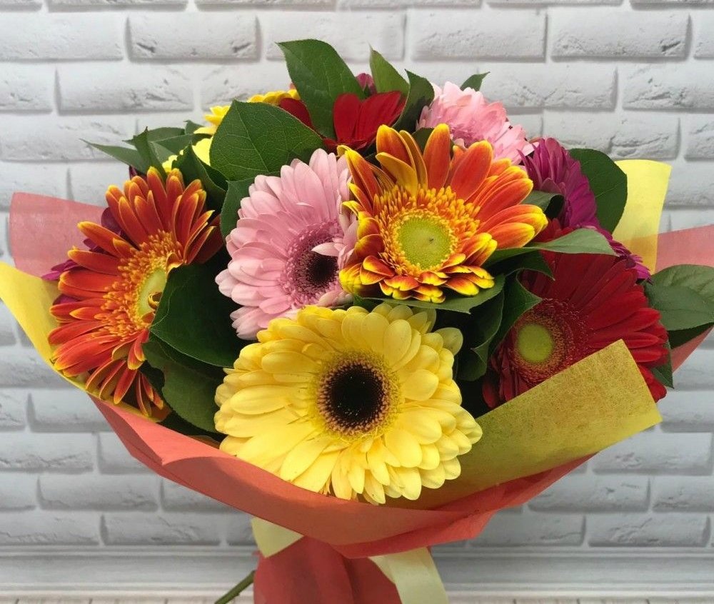 Букет цветов из: Герберы в Кудиново