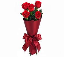 Букет 5 Красных роз Эдлесс Лав в Кудиново