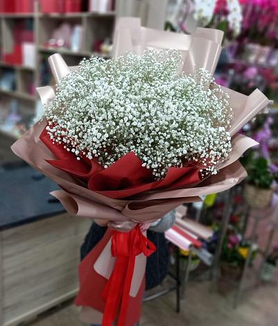 Букет цветов из: Гипсофила в Кудиново