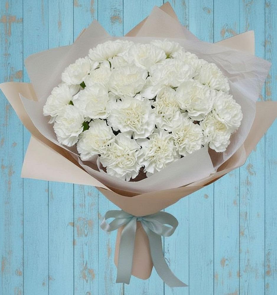 Букет цветов из: Гвоздики в Кудиново