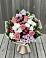 Букет цветов из: Альстромерии, Гвоздики, Розы и Хризантемы в Кудиново