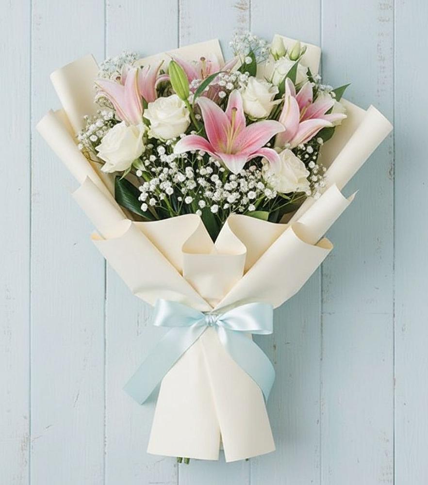 Букет цветов из: Лилии в Кудиново