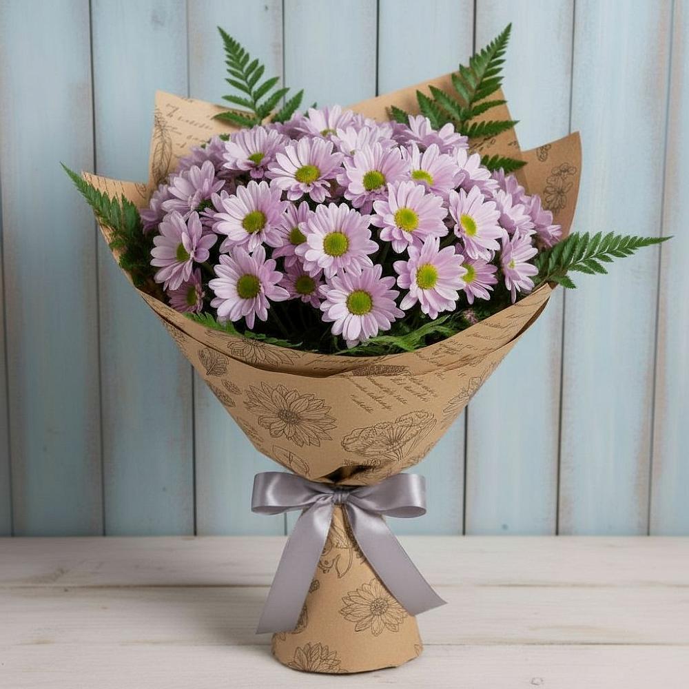 Букет цветов из: Хризантемы в Кудиново