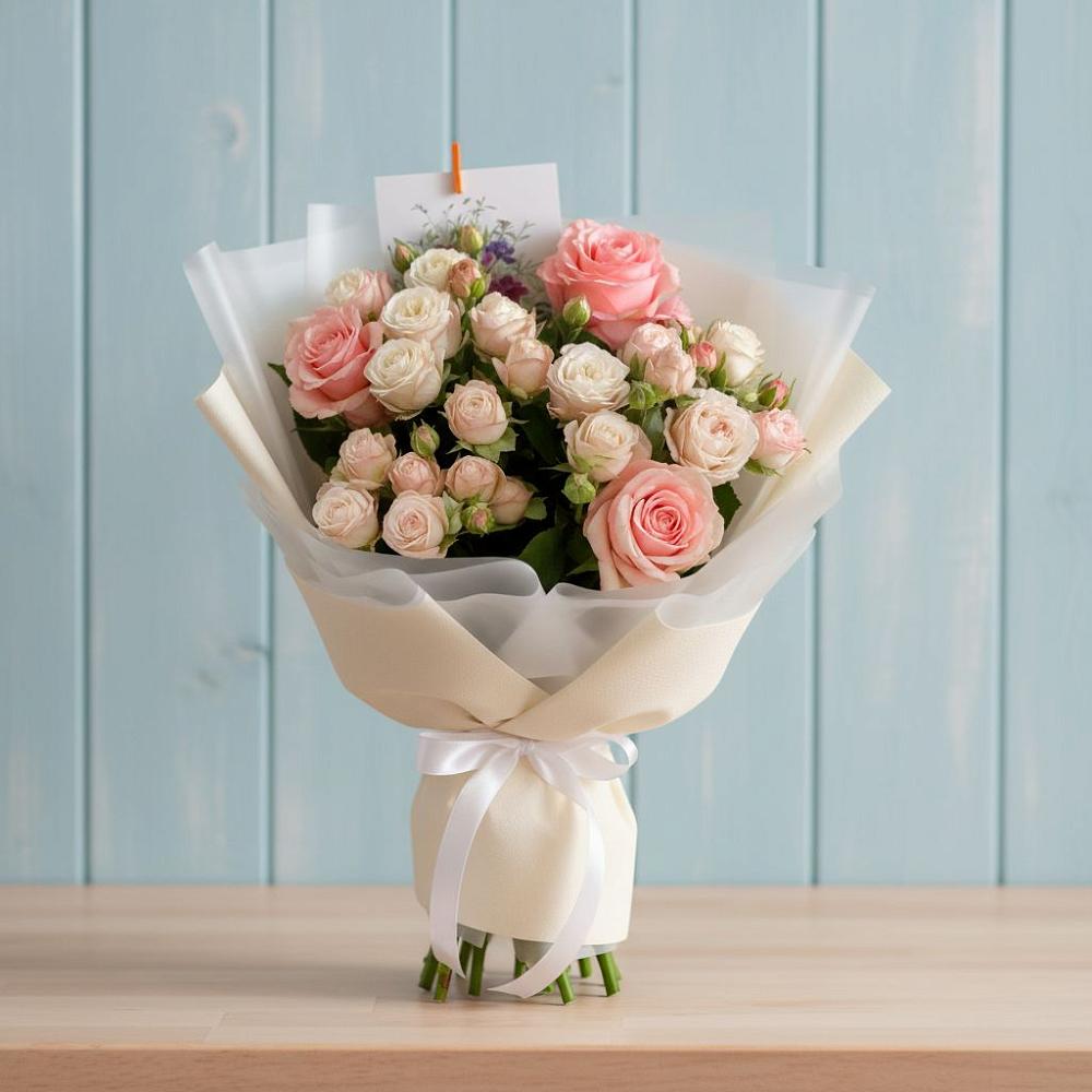 Букет цветов из: Розы в Кудиново