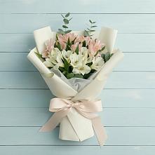 Букет цветов из:  Альстромерии в Кудиново
