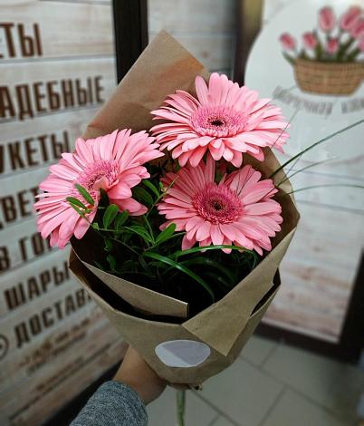 Букет цветов из: Герберы в Кудиново