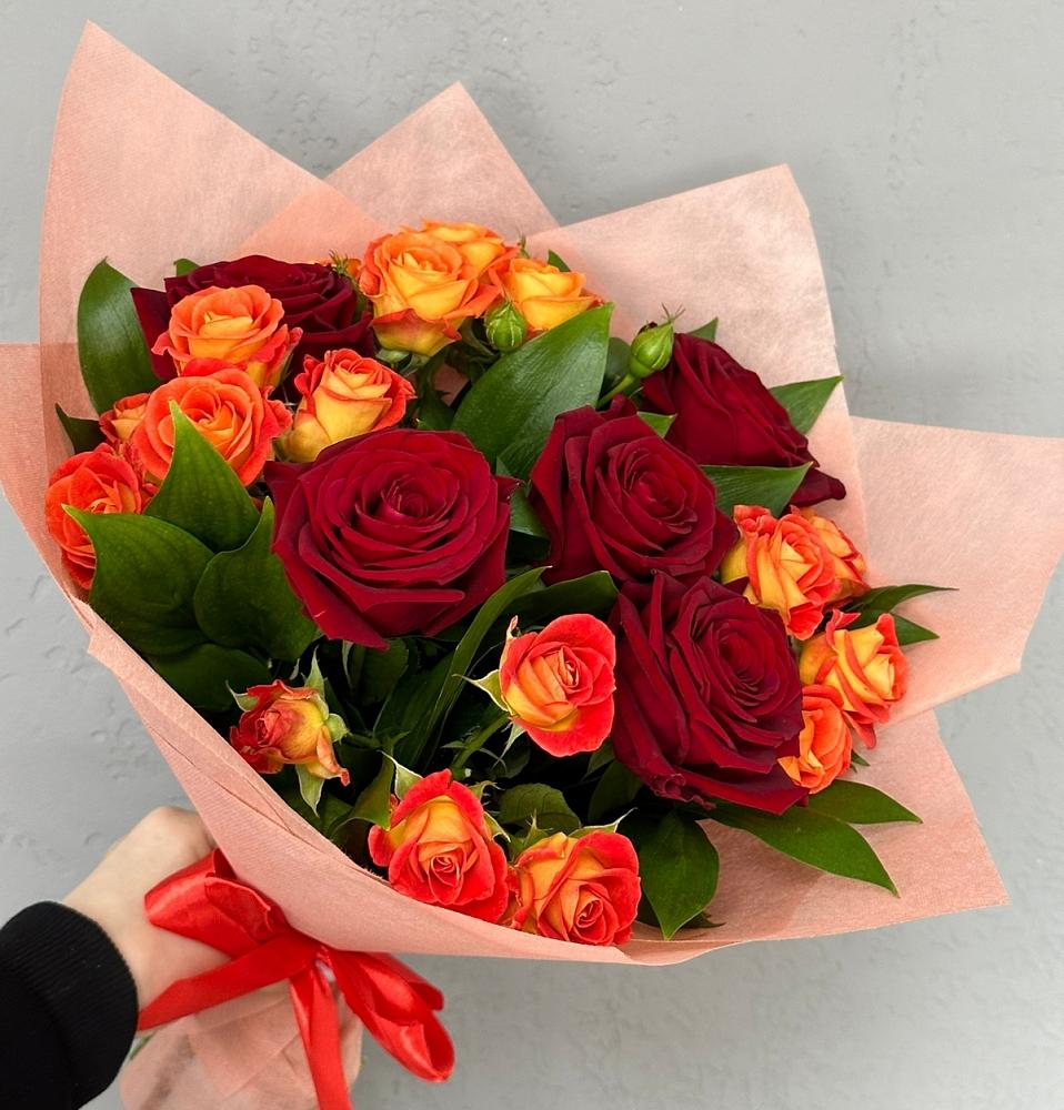 Букет Любовь и восторг в Кудиново