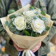 Букет Нежные грёзы в Кудиново Букет цветов из: Розы в Кудиново