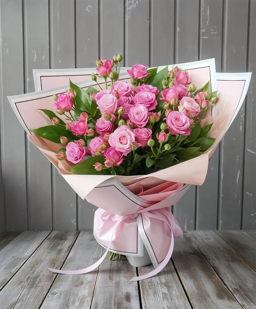 Букет Розовый кустик в Кудиново