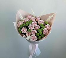 Букет цветов из:  Розы и Хризантемы в Кудиново