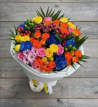 Букет цветов из:  Розы и Хризантемы #REPLACE_PRED# Кудиново