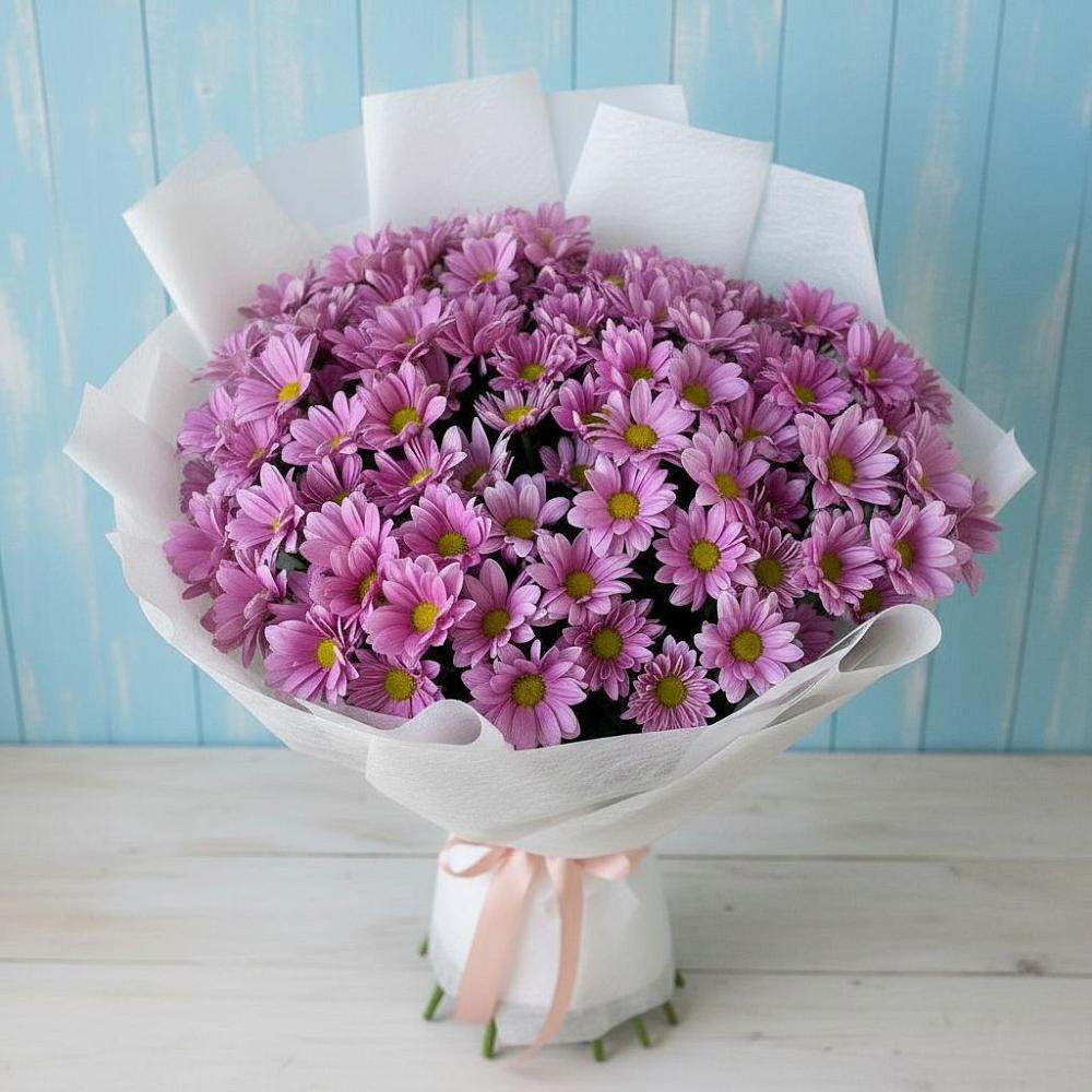 Букет цветов из: Хризантемы в Кудиново