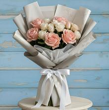Букет цветов из:  Розы #REPLACE_PRED# Кудиново