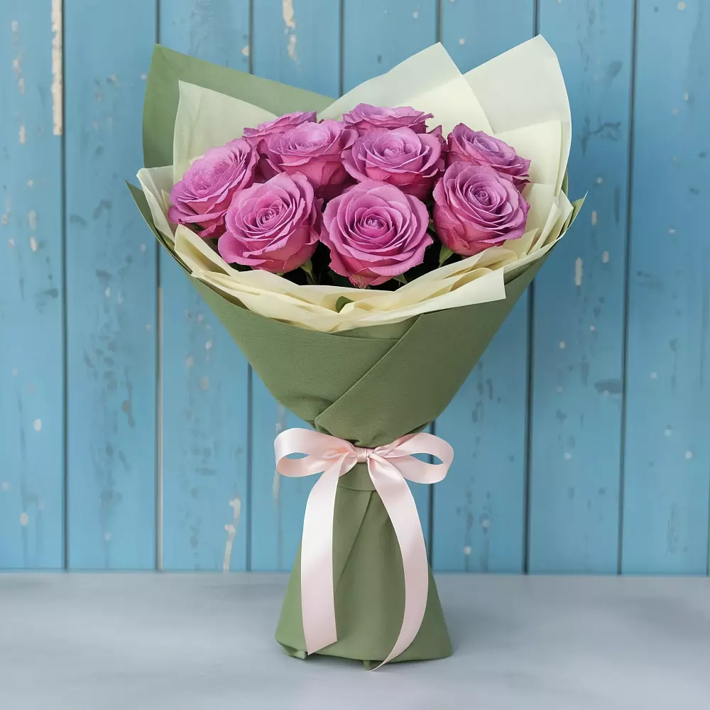 Букет Розы Фёрст Леди в Кудиново