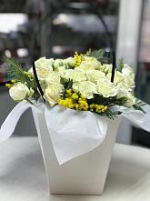 Композиция бриллиант в Кудиново Цветочная композиция из Розы в Кудиново