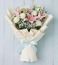 Букет цветов из:  Лилии в Кудиново